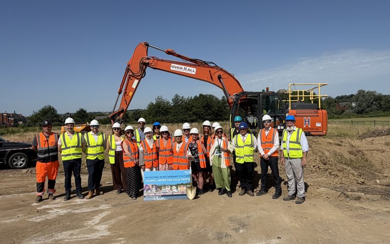 31 new homes underway for RMBC through New build framework
